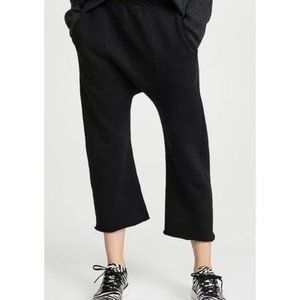 NWT black Nili Lotan SF Sweatpant small